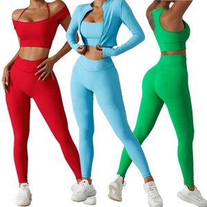 Conjunto de ropa deportiva sin costuras para mujer, conjunto de entrenamiento, Yoga, gimnasio, <span class=keywords><strong>2022</strong></span> - Product Image 1