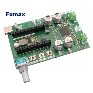 Papan Kontrol Elektronik Pemrosesan Fumax Pabrik Perakitan PCB PCBA Kustom dengan Layanan File BOM Gerber Yang Disediakan