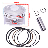 Fournisseur de Piston Jeu de segments de Piston de voiture Prix compétitif Faible puissance Original pour DR200 DF200 GS200 Pour Suzuki