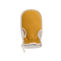 Vente en Gros Usine Ensemble de 3 Pièces Serviettes de Bain Nettoyantes pour la Peau, Boule de Douche Douce et Gants Exfoliants pour le Corps