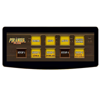 Carte de jeu HET Piramide Plus Skill Game Board à écran simple ou double, fonctionnant avec des pièces espagnoles, pour machine de jeu d'arcade et de divertissement