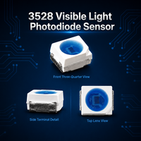 Capteur Photodiode SMD 3528, Récepteur de Lumière Visible 400-700nm, Détection Haute Sensibilité, Réponse Rapide, Photodétecteur d'Usine ODM