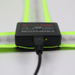 الهاتف APP التحكم Led وامض صدرة للجري <span class=keywords><strong>3m</strong></span> عاكس الطريق سلامة مرحبا فيس قابل للتعديل قابلة للشحن عالية الرؤية حزام أمان - Product Image 6