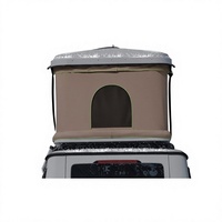 Tente de toit pour voiture, coque ABS, ouverture automatique verticale, système hydraulique, capacité 3 personnes