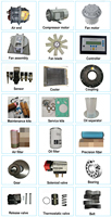 C146 1616714683 for Atlas Copco Screw Air Compressor Parts Rotor Air End 1616714693 Compressed Head Stainless Steel