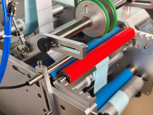 מחיר סיטונאי תווית חצי אוטומטית מדבקה חיות מחמד עמ 'שמן פלסטיק בקבוקי מים משקה מכונת תיוג - Product Image 4