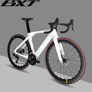 Bicicleta de Carretera de Carbono con Freno de Disco BXT, Bicicleta de Carretera Aerodinámica de Carbono 105 R7120 Actualizable a Di2 R7170/<span class=keywords><strong>Ultegra</strong></span> R8170/Dura Ace R9270 - Product Image 5