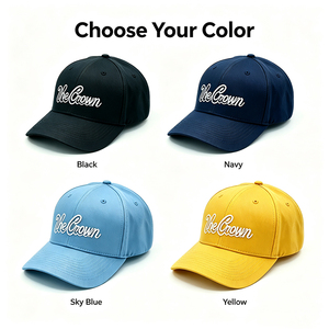 Gorra de Béisbol de 6 Paneles con Logotipo Personalizado Bordado, Venta al Por Mayor, Multicolor, Unisex, Estructurada, con Visera Curva, Fabricante - Product Image 2