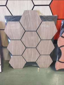 Bubos New Akupanel diffusione parete insonorizzazione lamelle pannelli acustici in fibra di legno - Product Image 6