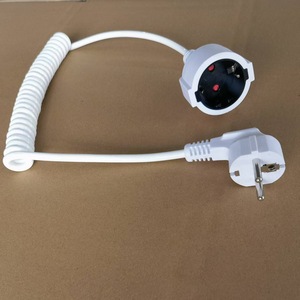 Cable de extensión en espiral de PVC de 3 m, 16 A, CEE a IEC con diseño de resorte para uso en interiores - Product Image 2