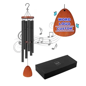 Custom Aluminum Sympathy Wind chimes Bereavement Gifts Outdoor 32 Inch Pet Memorial Wind Chimes