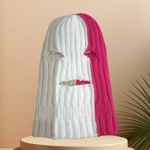 Трикотажная Балаклава с ирландским флагом, зелено-бело-оранжевая Трехцветная полосатая маска для лица с цифровой печатью, обычная ткань - Product Image 3