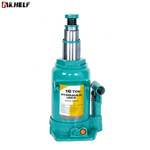 <span class=keywords><strong>Cric</strong></span> <span class=keywords><strong>hydraulique</strong></span> à <span class=keywords><strong>double</strong></span> vérin de 16 tonnes avec soupape de sécurité, <span class=keywords><strong>cric</strong></span> manuel pour l'entretien des véhicules - Product Image 1