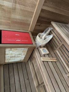 ห้องพักแบบดั้งเดิมในร่มสำหรับ 4-5 คน พร้อมกระจกใสสำหรับพักผ่อนที่บ้านและสปา พร้อมไฟ LED ลายดาวและระบบควบคุมดิจิตอล รุ่น Cust-107 - Product Image 2