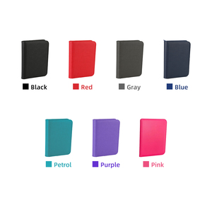 Torson Vente en gros Album Pokemo Classeur à cartes 4 pochettes Capacité de carte de 160 + Logo personnalisable et taille Couverture en PU avec sac à fermeture éclair - Product Image 5