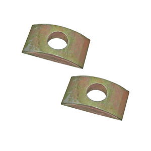Arandelas Semicirculares de Hierro Sólido 254, Conectores Duraderos para Muebles, Soportes para Estantes - Product Image 1