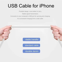 Câble de données de chargeur rapide haute puissance PD 20W Usb C vers IOS pour chargeur iPhone 14 13 12 11 X XS câble de charge