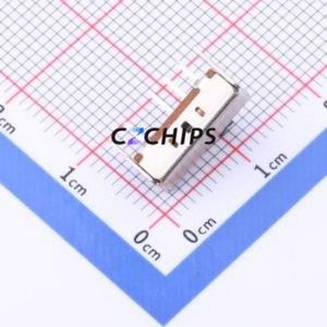 SK-13D01-G030 Slide Switch Through hole Component (THT) Switch Single Pole Three Throw Rectangle Pin Header PC Pin 12.7mm - Product Image 2