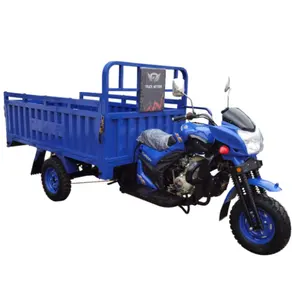 Tricycle motorisé à cabine ouverte 150cc Tricycle de cargaison pour adultes