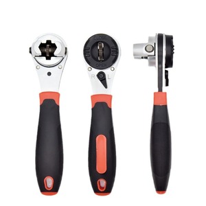 Adjustable Ratchet Wrench 6-22mm Metric Imperial Chrome Vanadium Steel Industrial Grade - Product Image 3