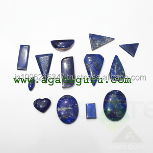 Cabujón de Lapiz Lazuli, mezcla de forma y tamaño, los mejores adornos de joyería Gor, fabricación de piezas de la mejor calidad - Product Image 1