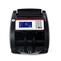 Machine à compter les billets 2831C avec détection UV, MG, IR, MT, demi-série et double détection de billets, compteur de billets rapide pour caisse et bureau