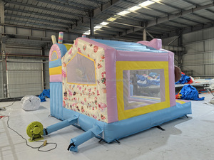 Lemon Bounce LM-009, Casa Inflable Comercial para Niños, Fácil <span class=keywords><strong>de</strong></span> Instalar, Uso en Exteriores, para Alquiler Corporativo - Product Image 4