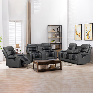 Nuevo Sofá Reclinable de Masaje Extensible Moderno en Oferta, Sofá de Cuero <span class=keywords><strong>Nitaly</strong></span> para Sala de Estar con Portavasos y Carga Inalámbrica - Product Image 6