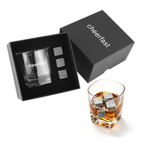 Superbe coffret cadeau de pierres à whisky, excellentes pierres à whisky pour refroidir les boissons, avec boîte cadeau pour whisky ou spiritueux fins