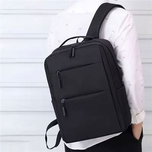 Sac à dos personnalisé avec logo pour hommes d'affaires, étudiants, voyageurs, en polyester, avec port USB, imperméable, design pour ordinateur portable, sac à dos scolaire - Product Image 1