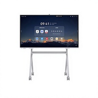 Tableau blanc interactif intelligent 86 pouces avec écran tactile pour salle de classe, réunion, partage sans fil, Android, Windows