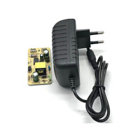 Catu daya Adaptor 12v0,5 A 1A EU AU US UK steker dinding AC DC 12V 1A Adaptor daya untuk Strip Led Cctv kamera Ip Set Tv kotak 12V