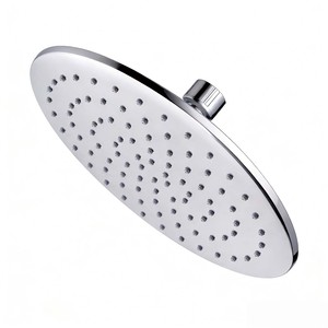 Pommeau de douche rond 9 pouces à jet de pluie haute pression pour robinet de bain - Product Image 1