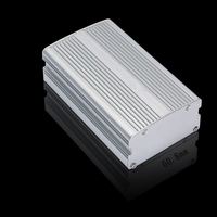 Boîtier de commande en alliage d'aluminium EBM, IP54, étanche à la poussière et à l'eau, structure industrielle, pour extérieur, universel, pour projets électriques