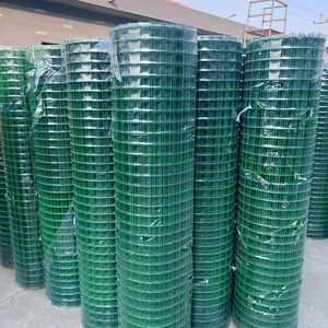 Clôture en treillis soudé de haute qualité avec mailles de 10*10 mm, cadre en PVC, fil de fer galvanisé résistant à la corrosion pour la sécurité de la cour - Product Image 4