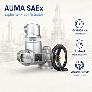 Actuador Multivuelta Inteligente AUMA SA SAV SAEx SAUW para Control de Plantas, Venta Directa de Fábrica al por Mayor - Product Image 4