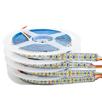 Guirlandes lumineuses LED RGB 5050 USB 5V avec contrôle intelligent par application à distance pour PCB blanc adhésif 8mm, certifiées CE, dimmables, IP44, pour chambre et bar