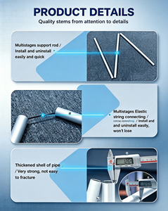 Affichage publicitaire personnalisé Portable Tension tissu cadre toile de fond <span class=keywords><strong>bannière</strong></span> support en aluminium pour magasin supermarché - Product Image 5