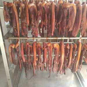 Horno Ahumador de 500kg y 1000kg para Pollo y Carne, Máquina para Hacer Salchichas Ahumadas - Product Image 4