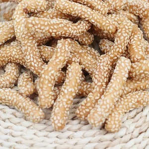 Palitos de Ñame y Sésamo Maoyuan, Bocadillos Coreanos Populares, Huecos, Secos y Crujientes, Harina de Trigo, 1000g, Listos para Comer, Bolsa de Almacenamiento Sellada, Henan - Product Image 6