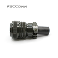 Connecteur d'alimentation circulaire industriel fileté PSCCONN MS5015 Série MS3106A 28-21S, prise droite, 37 broches femelles