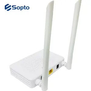 Sopto kapalı GPON ONU Dual Band 1GE 2.4G WIFI ile uyumlu tüm markalar XPON GPON ONU ucuz fiyat