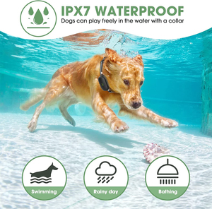 ปลอกคอฝึกสุนัขไฟฟ้ากันน้ำที่ได้รับการจัดอันดับสูงสุดตัวปรับพฤติกรรมแย่จากโรงงานที่ได้รับความไว้วางใจจากเจ้าของสัตว์เลี้ยงทั่วโลก - Product Image 4