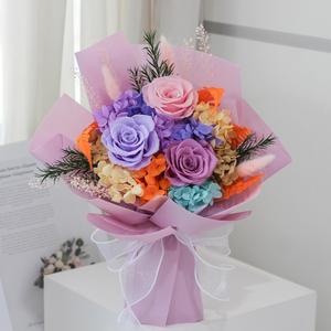 Lovebay <span class=keywords><strong>Bouquet</strong></span> <span class=keywords><strong>de</strong></span> fleurs Offre Spéciale <span class=keywords><strong>Rose</strong></span> conservée Longlife préservée <span class=keywords><strong>Rose</strong></span> dans une boîte-cadeau <span class=keywords><strong>Bouquet</strong></span> <span class=keywords><strong>de</strong></span> fleurs préservées éternel réel - Product Image 6