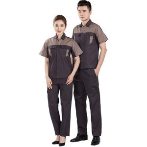 Uniforme de Guardia de Seguridad Transpirable de Algodón Puro Reflectante, Corte Ajustado, Mangas Cortas y Largas, Conjunto de Ropa de Seguridad con Protección Contra Vapores - Product Image 6