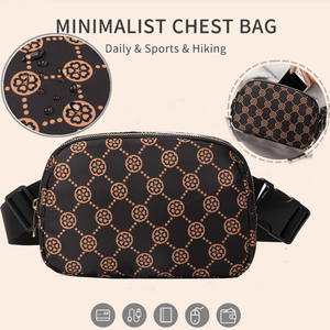 Tas pinggang gaya Cross-Border, tas kurir mendaki gunung, tahan air, tas pinggang dengan ritsleting untuk lari dan ponsel - Product Image 2