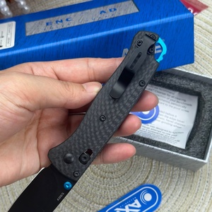 Cuchillo plegable BM535-3 personalizado de fácil apertura con hoja de acero S90V, cuchillo de bolsillo táctico portátil para barbacoa. - Product Image 2