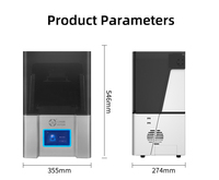 Imprimante 3D UV Impresora 9K Imprimante 3D de bijoux coulables de haute précision Application de dentisterie numérique rapide pour usage industriel