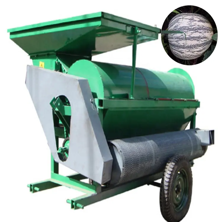 Kürbiskern-Extraktor/Harvester/Trenn-/Schälmaschine, Wassermelone sammel maschine