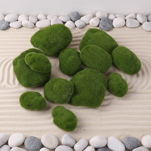 Boules <span class=keywords><strong>de</strong></span> mousse artificielle et <span class=keywords><strong>gazon</strong></span> synthétique, lot <span class=keywords><strong>de</strong></span> 12, pour décoration murale végétale et jardin - Product Image 2